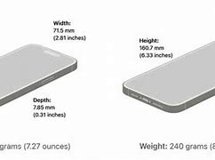 Image result for iphone 14 size