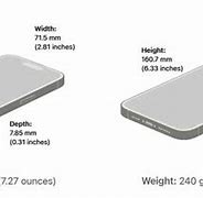 Image result for Screen Size of iPhone 14