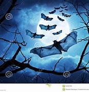 Image result for Bats Flying Moon