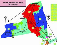 Image result for NYISO Load Zone Map