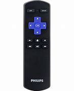 Image result for Philips 65 in TV Roku Remote