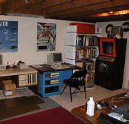 Image result for Vintage Computer Desk Setup