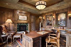 Image result for Rustic Office Rooms