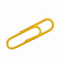 Image result for Yellow Paper Clip Art