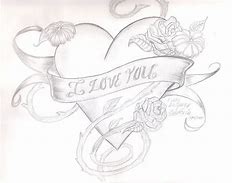 Image result for I Will Always Love You Outline Drawings