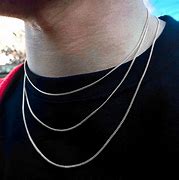 Image result for Thin Chain for Men