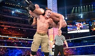 Image result for John Cena vs The Rock WrestleMania 29 Match Card