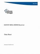 Image result for Silicon Image HDMI Receiver