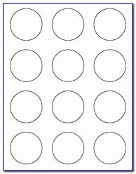 Image result for Avery 2 Round Label Template