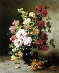 Image result for Still Life Paintings of Flowers by Famous Artists