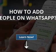 Image result for Add WhatsApp