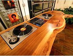 Image result for Turntable Console Stand