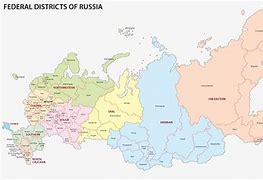 Image result for Russia Map with States