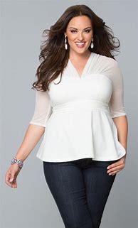 Image result for Pretty Plus Size Tops