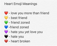 Image result for Real Heart Meanings Emoji
