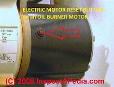 Image result for 1 Phase Electric Motor Reset Button