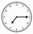 Image result for Analog Clock Template
