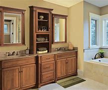 Image result for Cherry Wood Door Bathroom