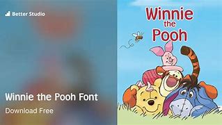 Image result for Dad in Winnie the Pooh Font