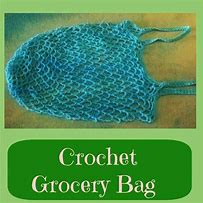 Image result for Crochet Grocery-Bag
