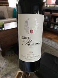Image result for Force Majeure Cabernet Sauvignon Collaboration Series Reserve Red Mountain