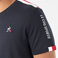 Image result for Le Coq Sportif Navy Blue T-Shirt