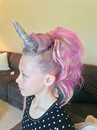 Image result for Crazy Hair Day Ideas for Girls Unicorn