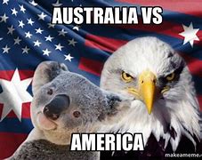 Image result for Australia vs America Memes