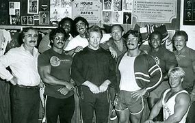 Image result for Weight Lifting Gyms 1970s