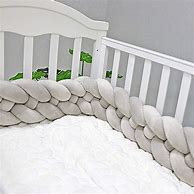 Image result for Baby Bed Bumper Cushion