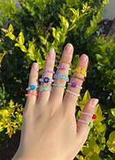 Image result for Seed Bead Rings