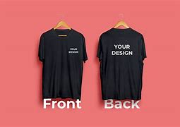 Image result for Front and Back T-Shirt Logo Template