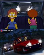 Image result for Initial D Simpsons Meme