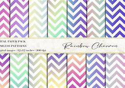 Image result for Rainbow Chevron Digital Paper Free