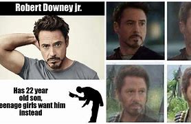 Image result for Robert Downey Jr Funny Face