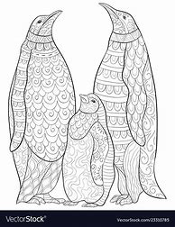 Image result for Dancing Penguin Adult Coloring Page