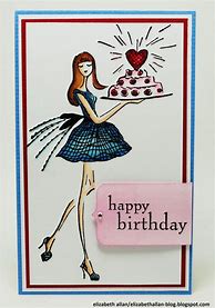 Image result for Fashion Birthday Cards