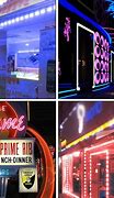 Image result for Fronte Store Signage Futuristic with Light