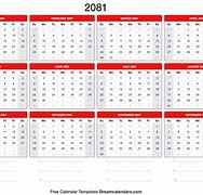 Image result for 2081 Calendar