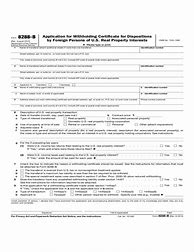 Image result for Form 8288-B