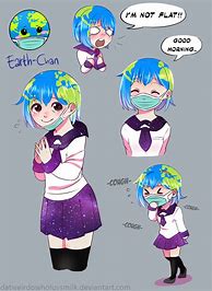Image result for Earth Chan Painting Meme