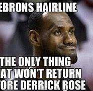 Image result for LeBron James Hairline Meme