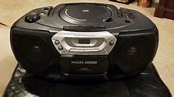 Image result for Magnavox Portable CD and Cassette Player