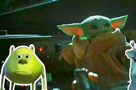 Image result for Monsters Inc Meme and Baby Yoda