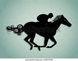 Image result for Horse Jockey Silhouette