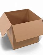 Image result for Flat Cardboard Box