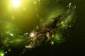 Image result for Galaxy Green Space Background