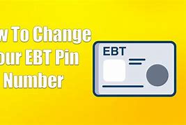 Image result for How to Know What Your EBT Pin Is