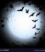 Image result for Halloween Moon with Purple Bat