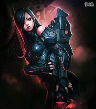 Image result for Futuristic Girl Drawing